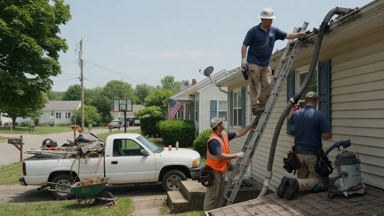 Gutter Installation in Edelstein, IL near me